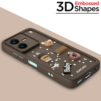 Pikkme brown Silicone back cover for Vivo Y22 – photo 3