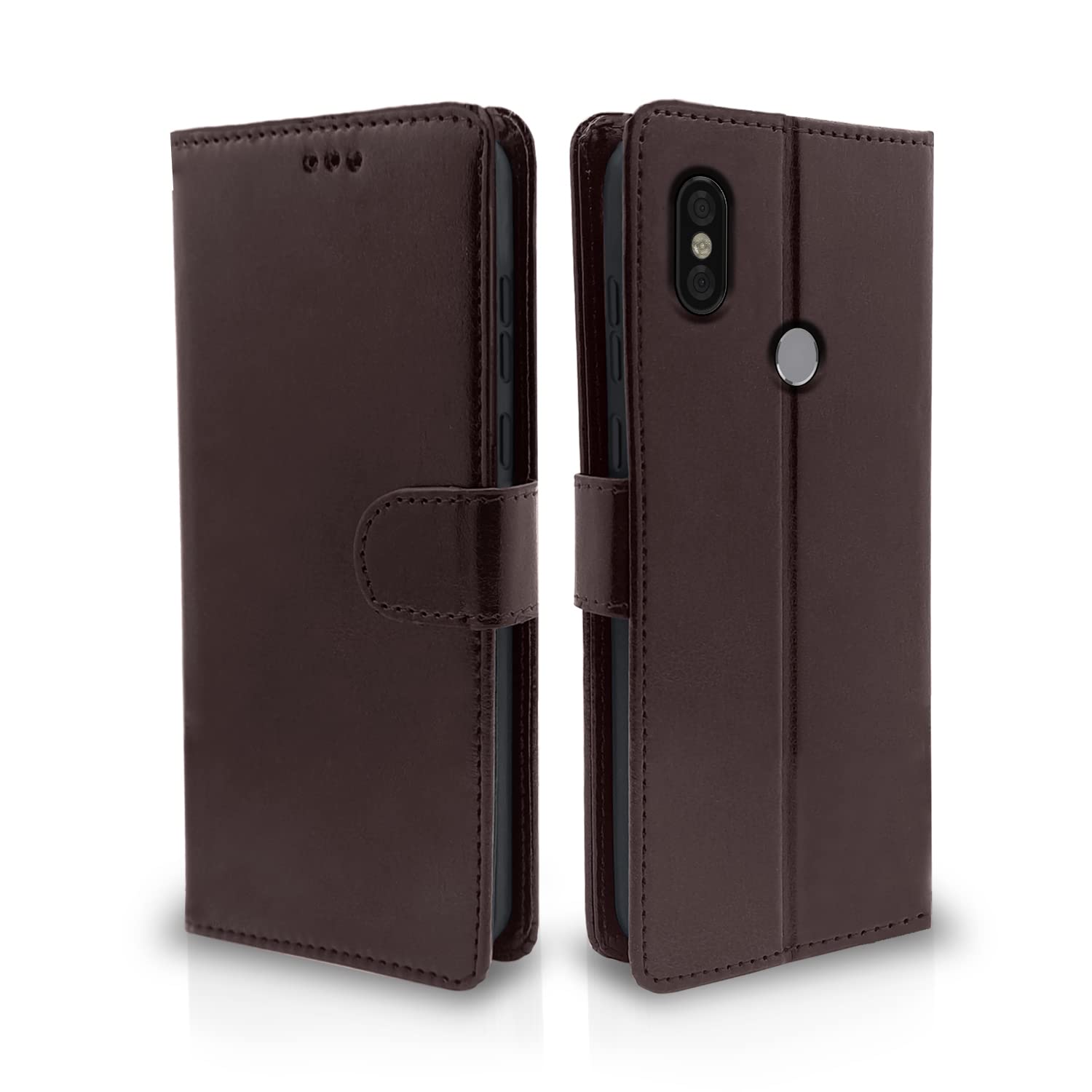  Redmi Y2 Coffee Vintage Flip Cover