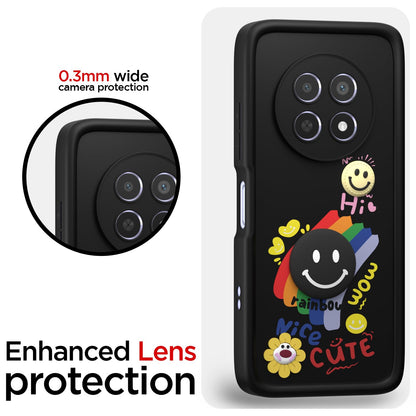 Black phone cover for Realme Narzo 70x 5G/N65/13/12/12X 5G/C65 – Pikkme – photo 5