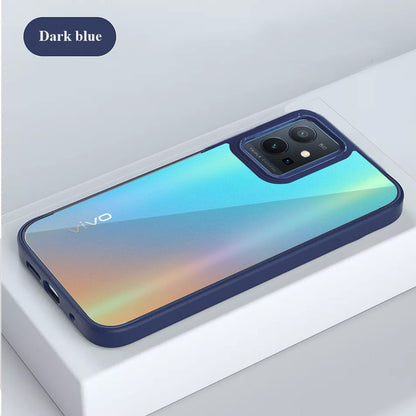 Pikkme blue mobile back cover for Vivo T1/Y75/iQOO Z6 5G – photo 7