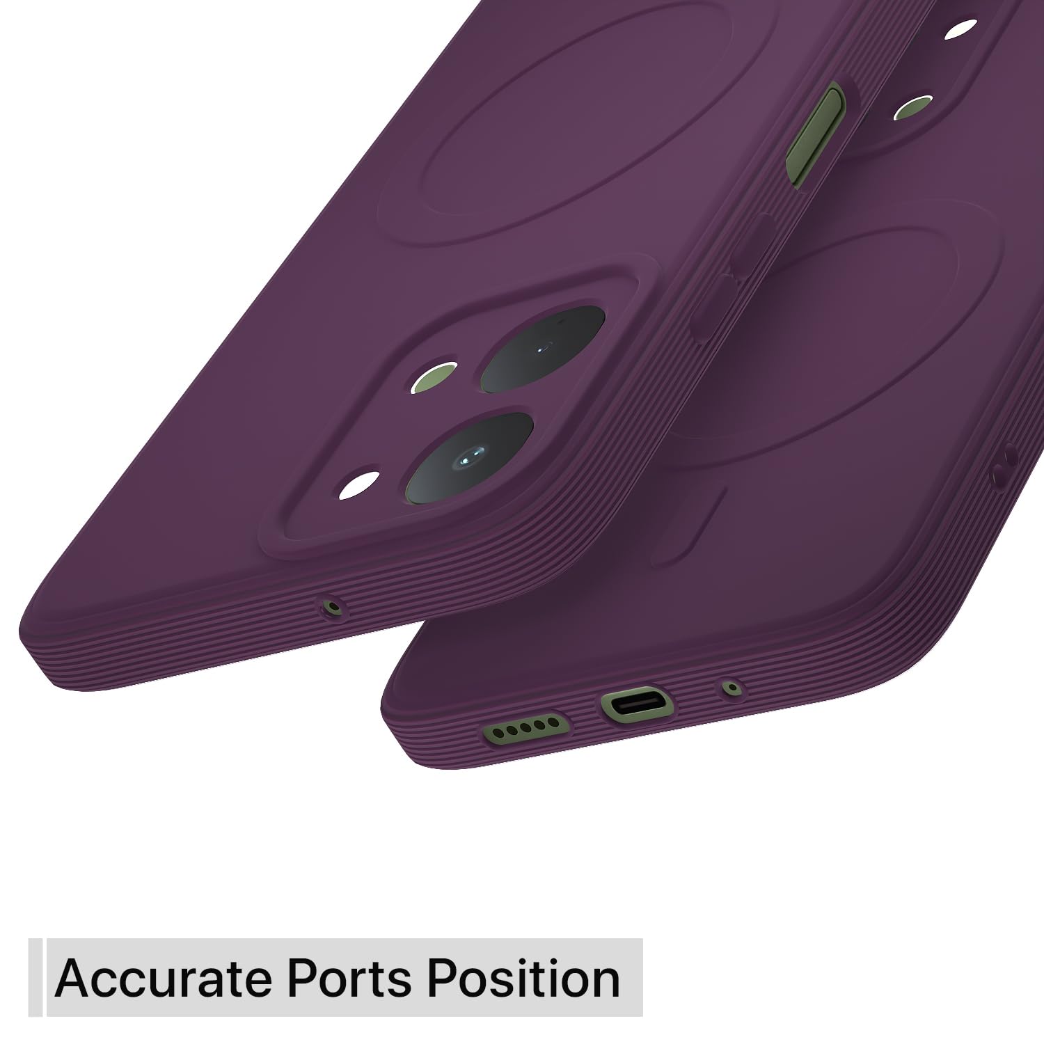 Vivo T5x/Y51 Pro/iQOO Z11x 5G mobile cover in purple by Pikkme – photo 4