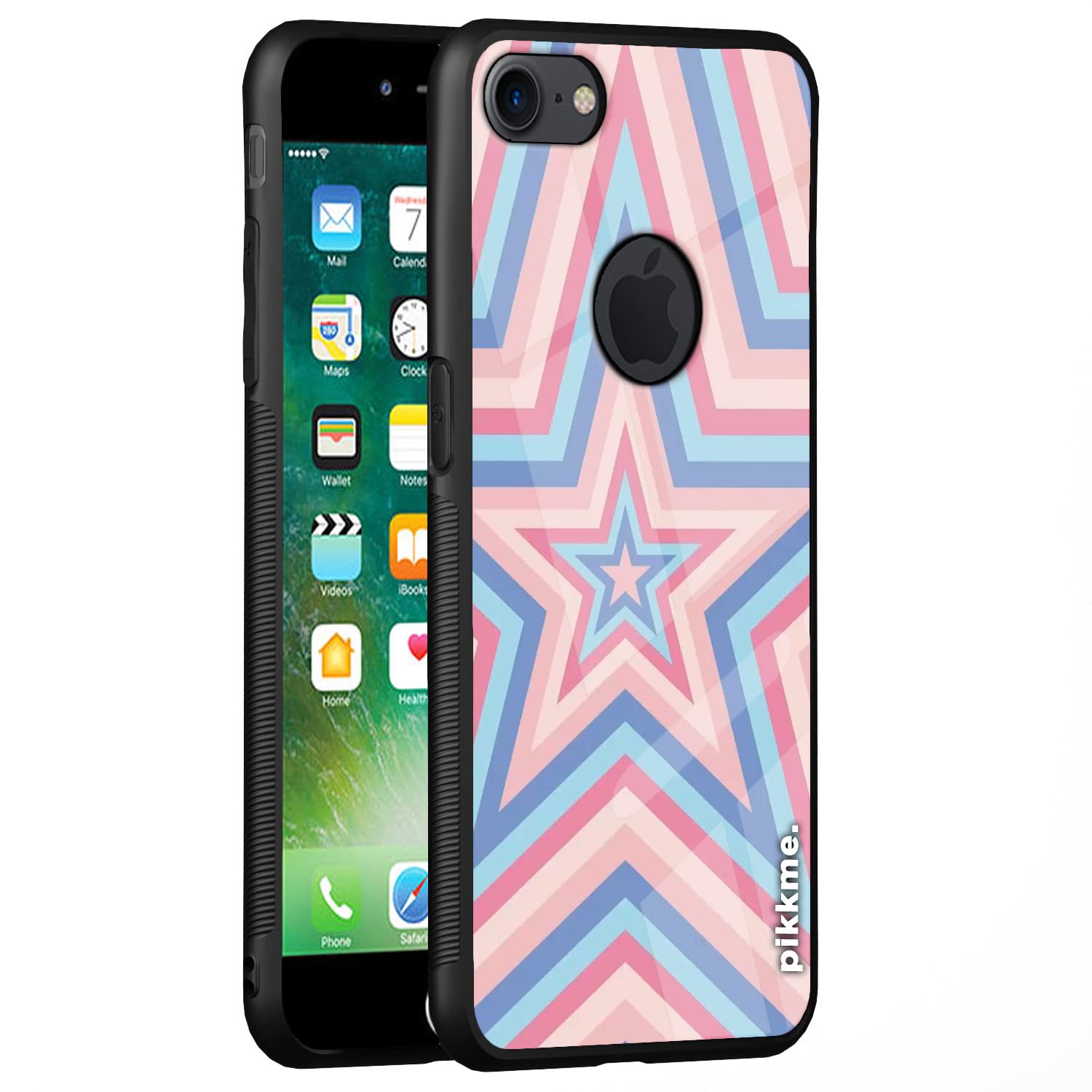 Pikkme iPhone 7/8 Hybrid phone cover