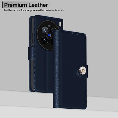 Blue flip case for Vivo X200 Pro 5G – Pikkme – photo 2