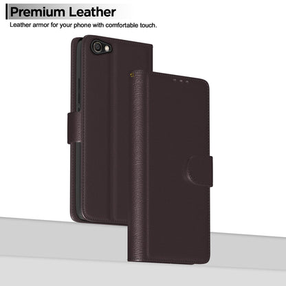 Coffee Wallet flip cover for Vivo V5/V5S/Y66/Y67 – Pikkme – photo 2