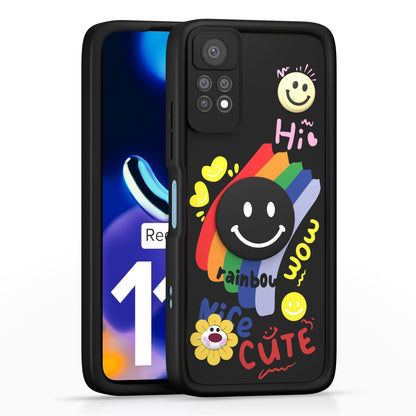 Pikkme black phone cover for Redmi Note 11 Pro/Note 11 Pro Plus 5G