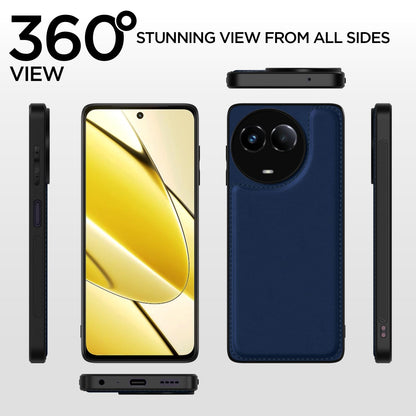 Blue mobile back cover for Realme 11/11X 5G/Narzo 60X 5G – Pikkme – photo 2