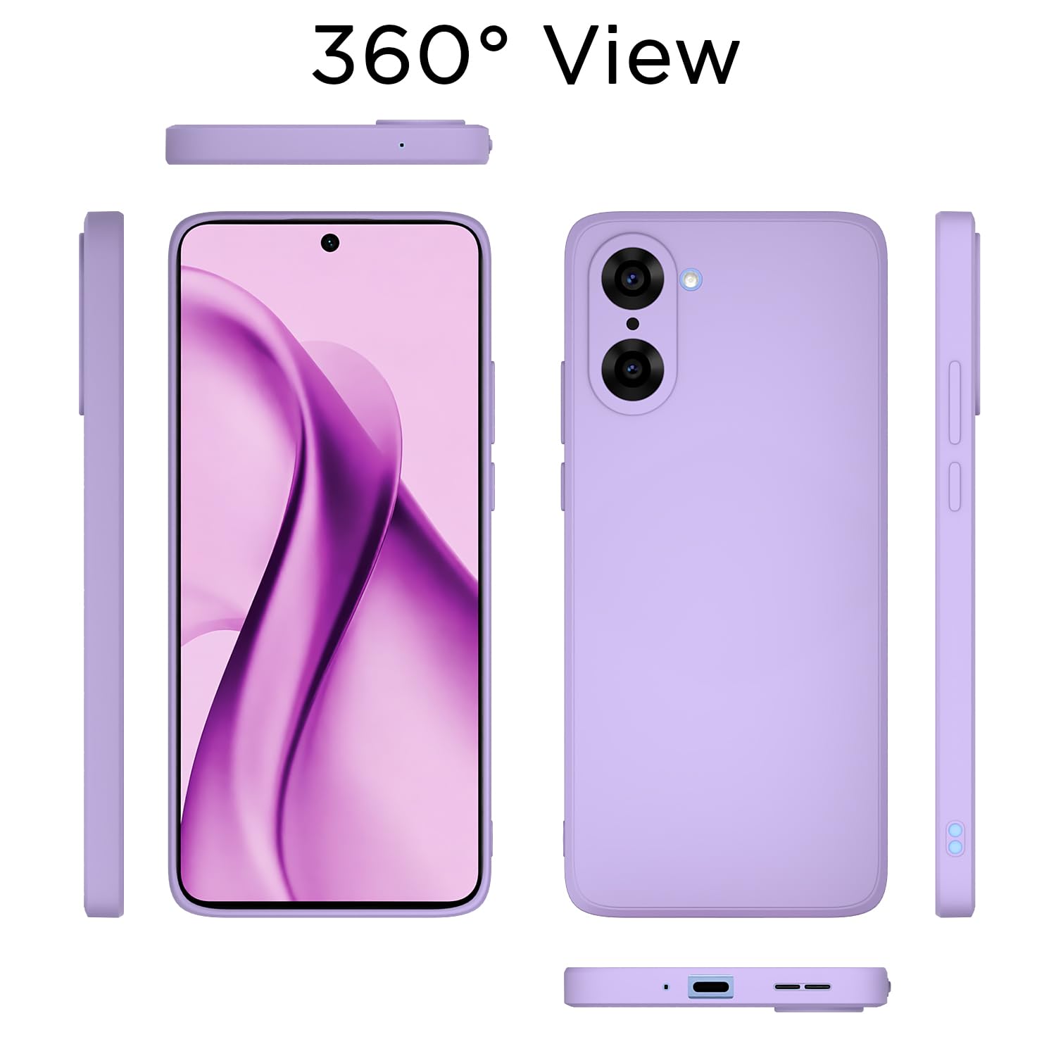 Pikkme purple mobile cover for OnePlus Nord CE 5 5G – photo 4