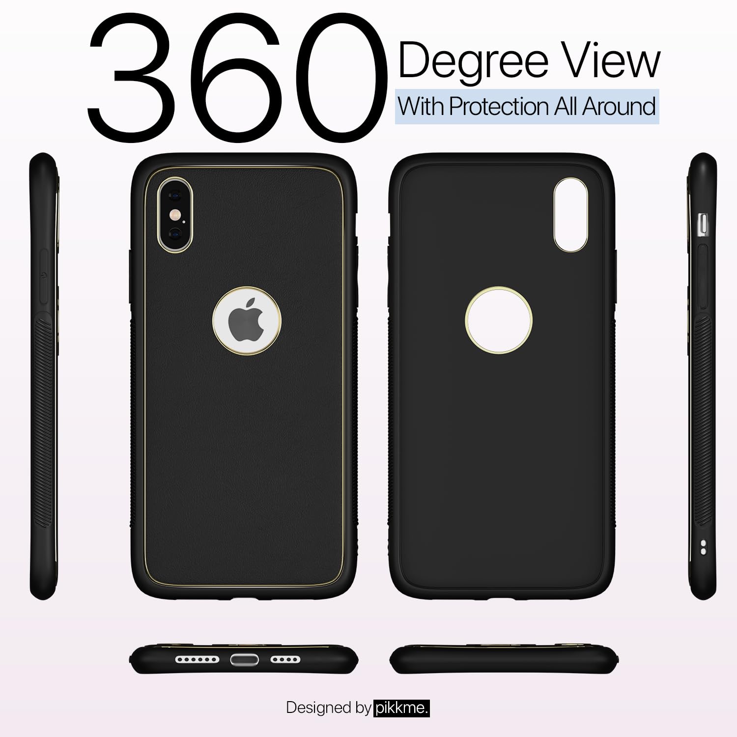 Black mobile cover for iPhone XS Max – Pikkme – photo 3