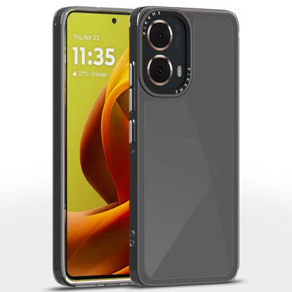 Moto G85 5G mobile cover in transparent by Pikkme
