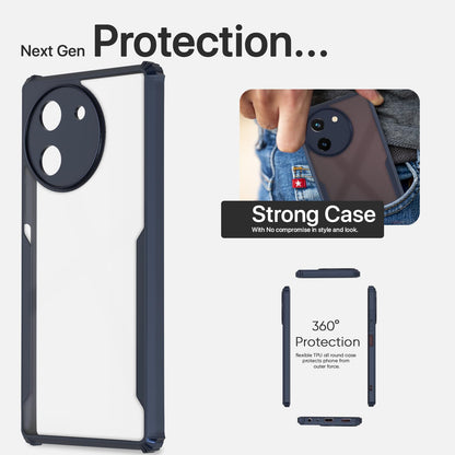Blue Clear phone cover for Vivo T3x/Y200i 5G – Pikkme – photo 6