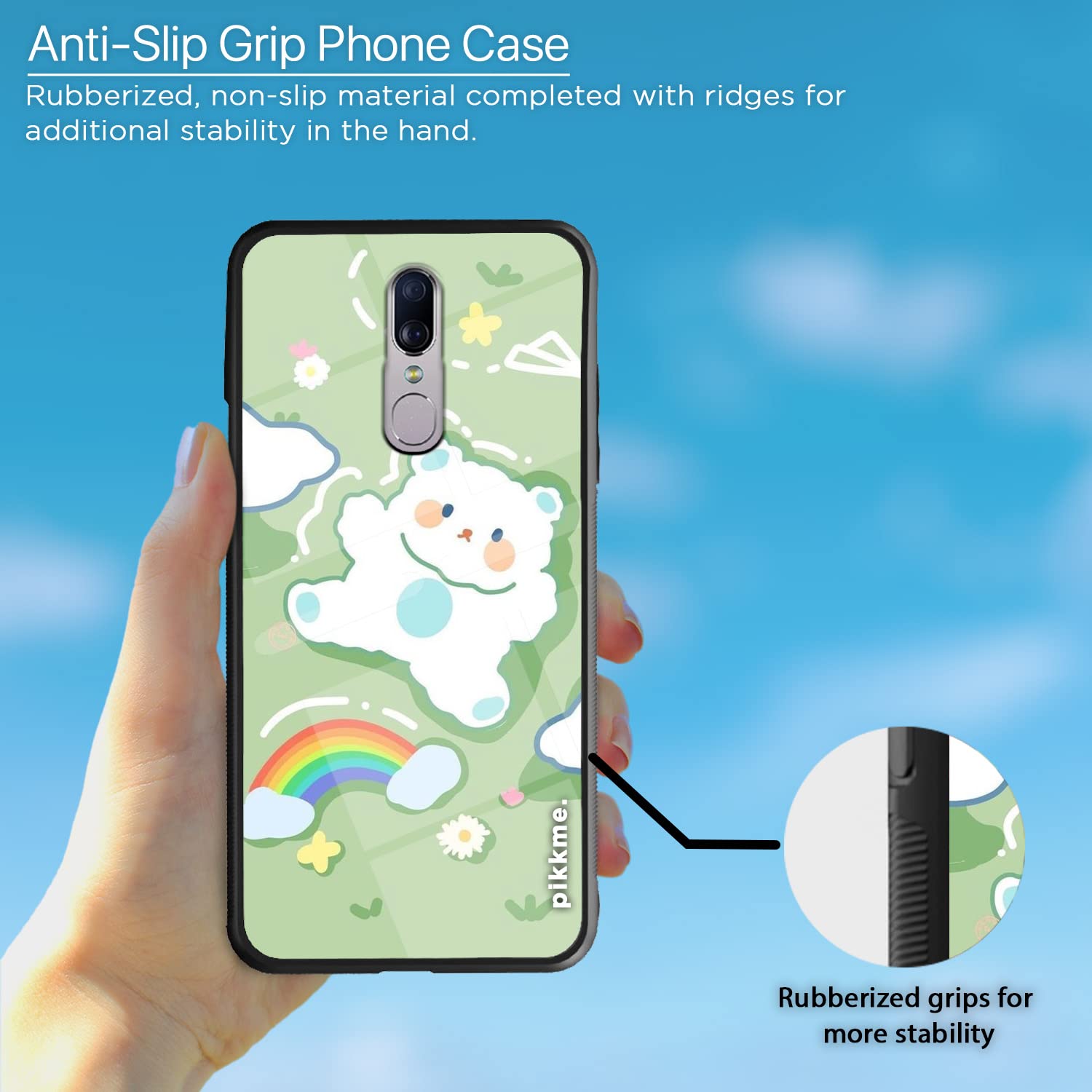 Pikkme Oppo F11 Hybrid mobile cover – photo 5