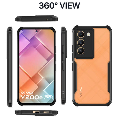 Pikkme Vivo Y200e 5G Eagle Back Cover (Black)