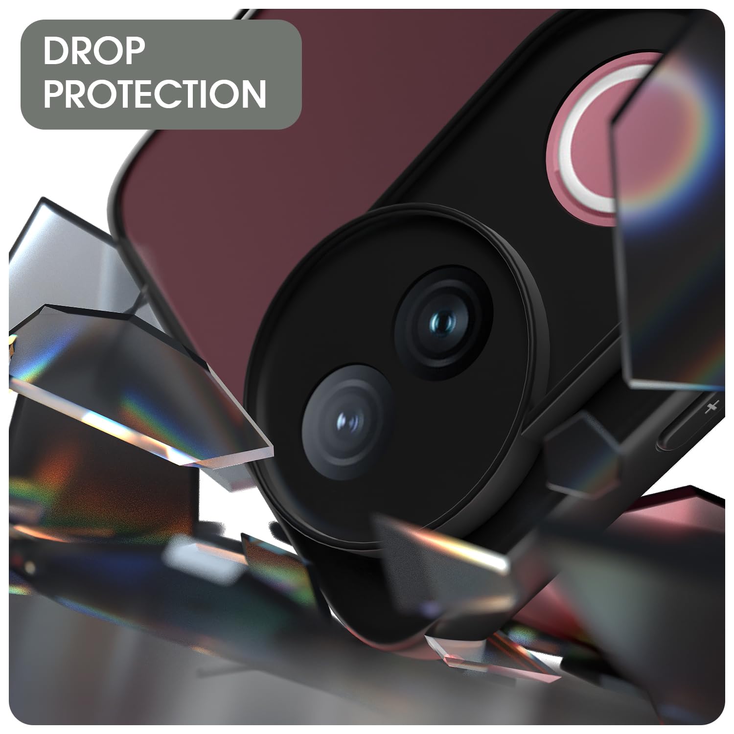Pikkme iQOO Z10R/Vivo V50/V50e/Vivo T4R 5G black smoke mag-safe mobile cover – photo 5