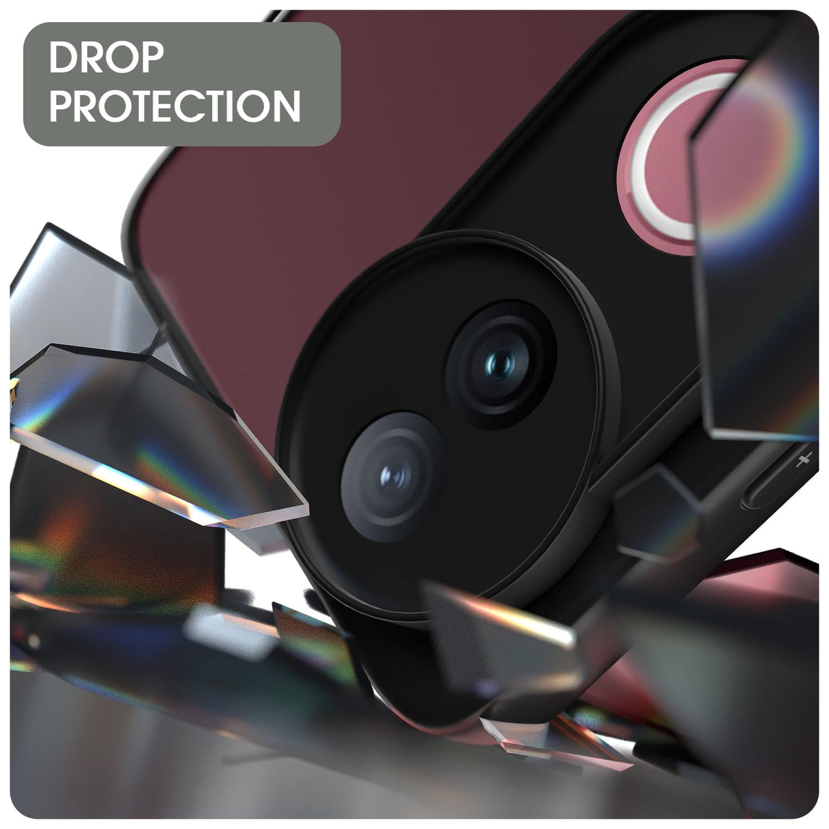 Pikkme iQOO Z10R/Vivo V50/V50e/Vivo T4R 5G black smoke mag-safe mobile cover – photo 5