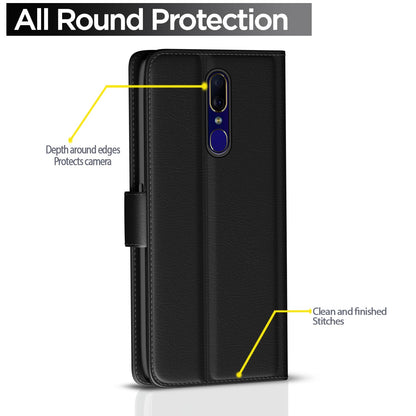 Oppo F11 flip case in black by Pikkme – photo 4