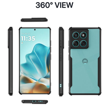 Moto Moto Edge 60/Edge 60 Fusion 5G mobile back cover in black by Pikkme – photo 3