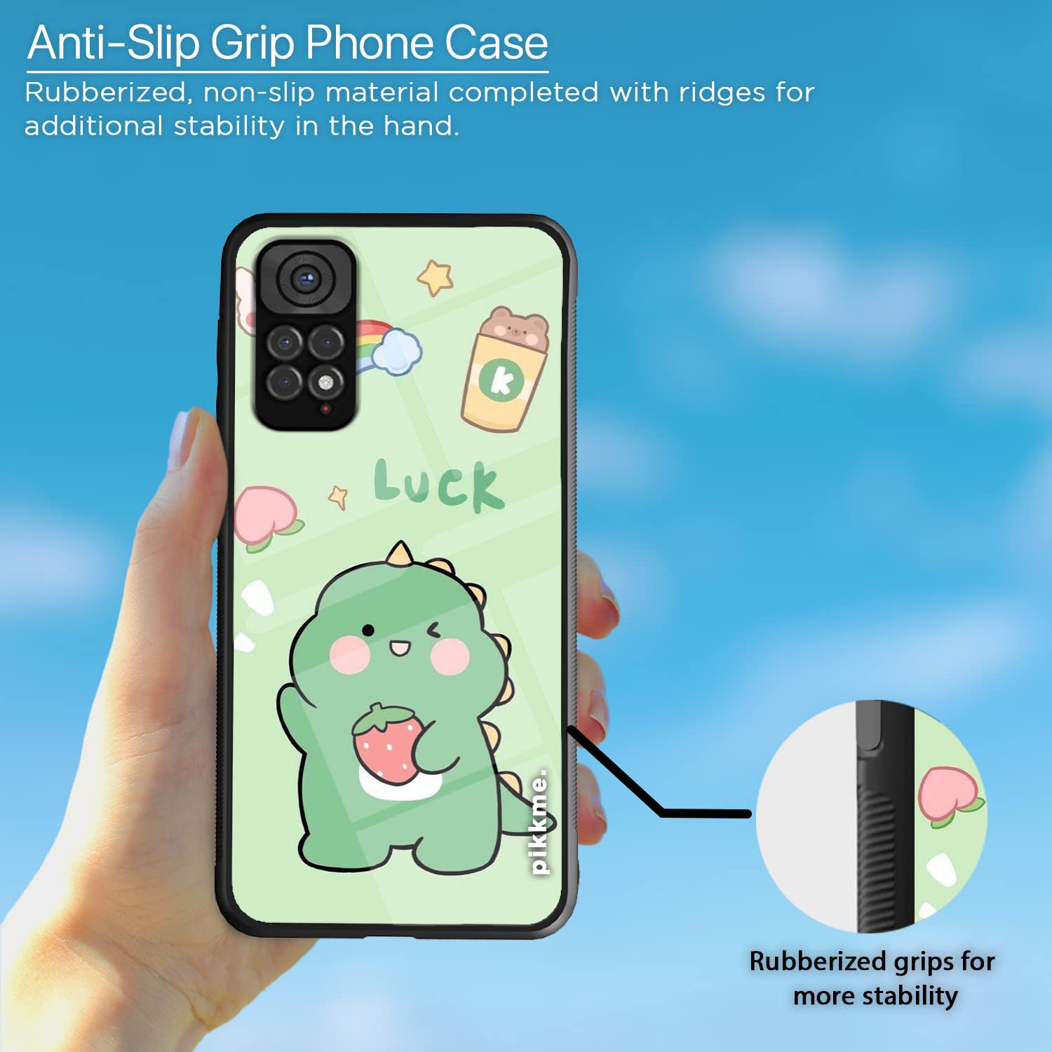 Redmi Note 11/Note 11s Hybrid phone cover by Pikkme – photo 5
