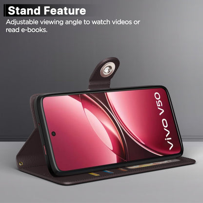 Pikkme coffee mobile flip cover for iQOO Z10R/Vivo V50/V50e/Vivo T4R 5G – photo 3