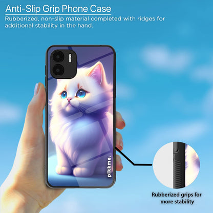 Redmi A1/A2 Cat mobile back cover by Pikkme – photo 5