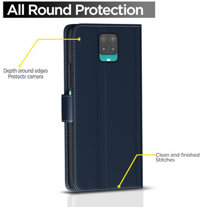 Blue Wallet wallet flip cover for Redmi Note 9 Pro/Note 9 Pro Max/Poco M2 Pro/Note 10 Lite – Pikkme – photo 4