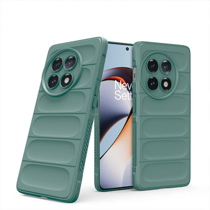Pikkme green Liquid Silicone back cover for OnePlus 11R 5G