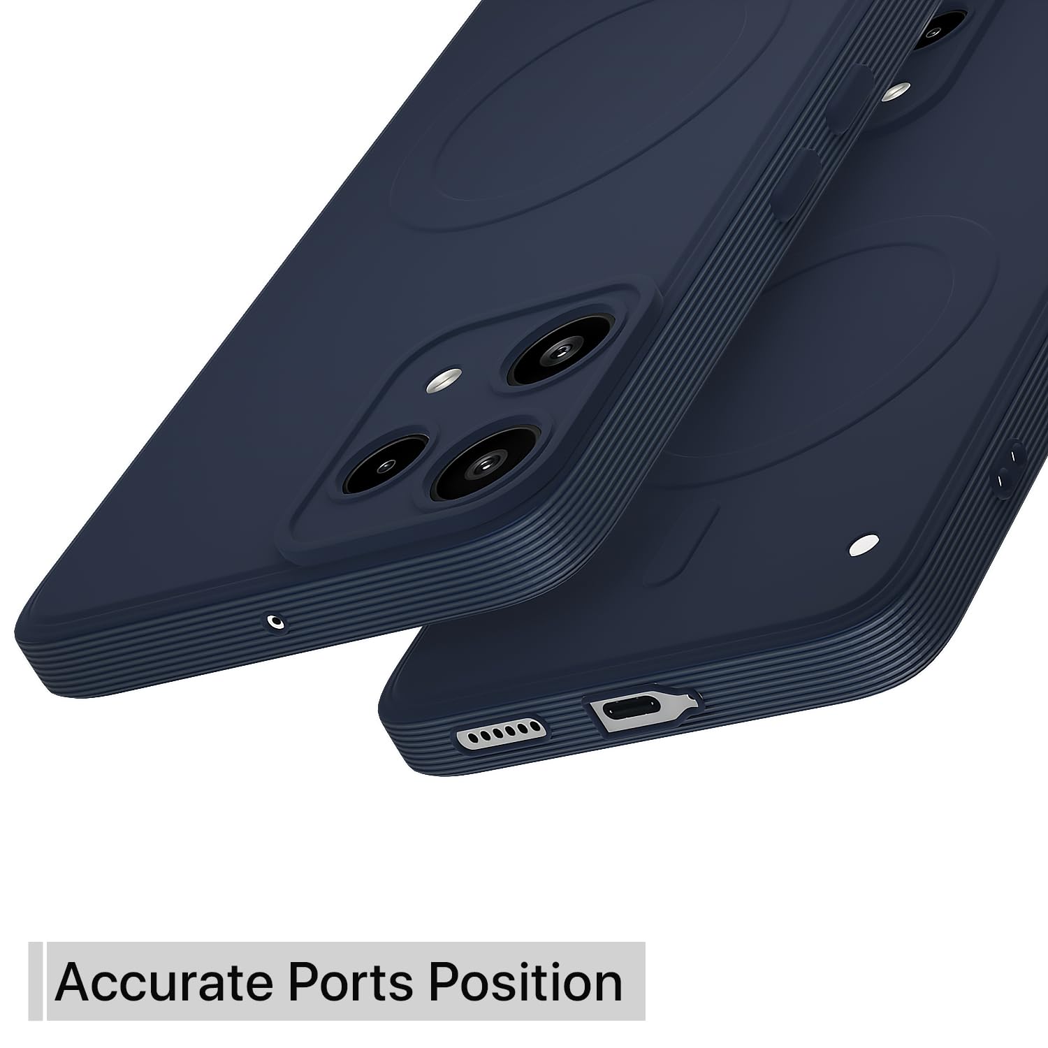 Nothing Phone 3a Lite 5G mobile back cover in blue by Pikkme – photo 4