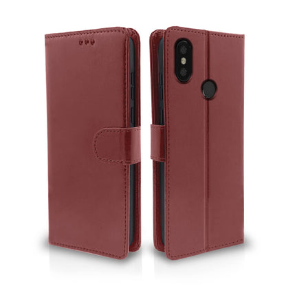 Pikkme Mi A2 Vintage Flip Cover (Brown)