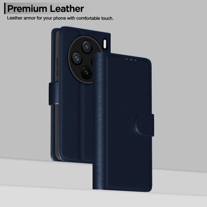 Pikkme blue Wallet mobile flip cover for Vivo X200 5G – photo 2