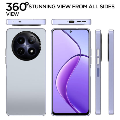 Realme Narzo 70x 5G/N65/13/12/12X 5G/C65 Matte back cover in silver by Pikkme – photo 3