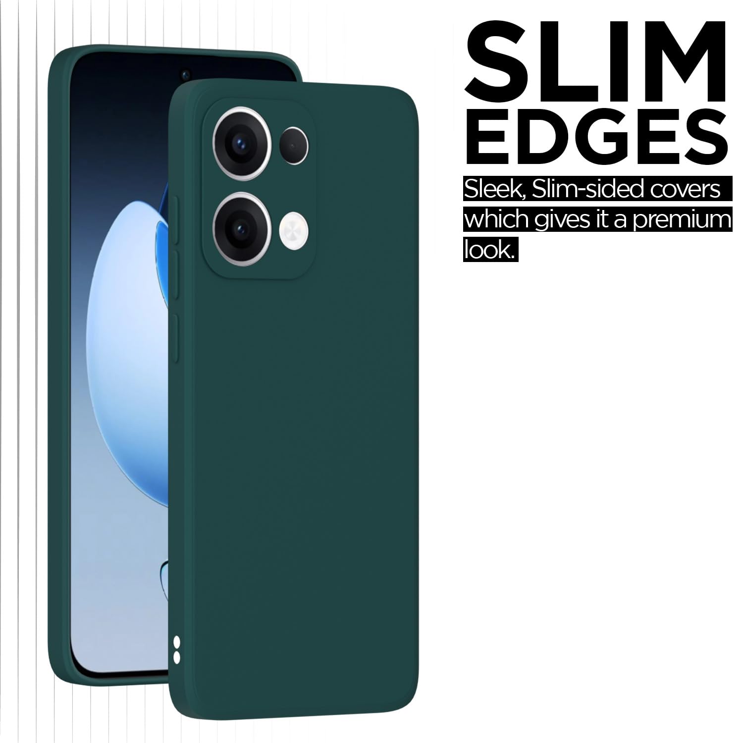 Pikkme Oppo Reno 13 5G green back cover – photo 6