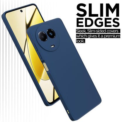 Realme 11/11x/Narzo 60x 5G mobile back cover in blue by Pikkme – photo 3