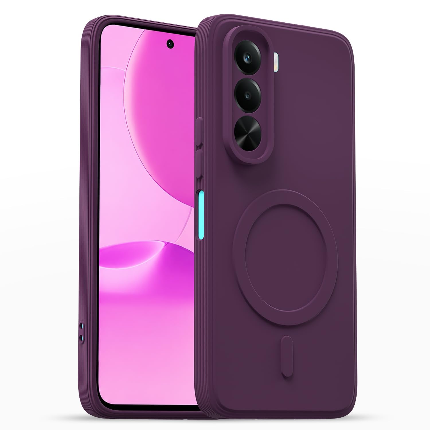 Pikkme Realme P4x 5G purple mobile cover