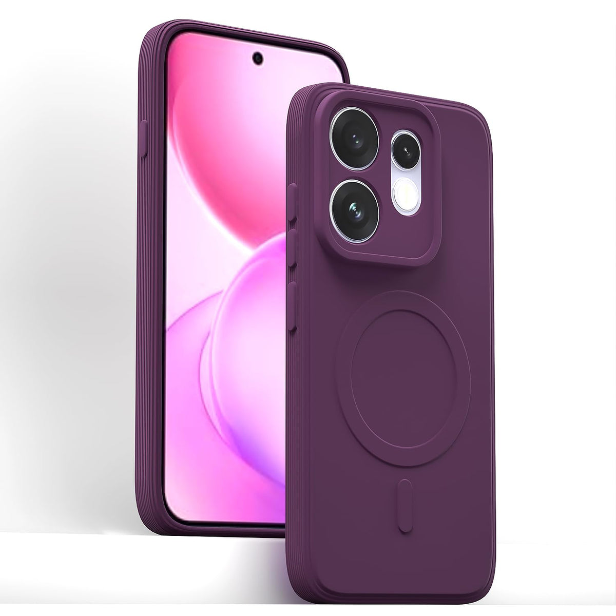 Oppo Reno 16 5G MagSafe phone cover in purple by Pikkme – photo 2