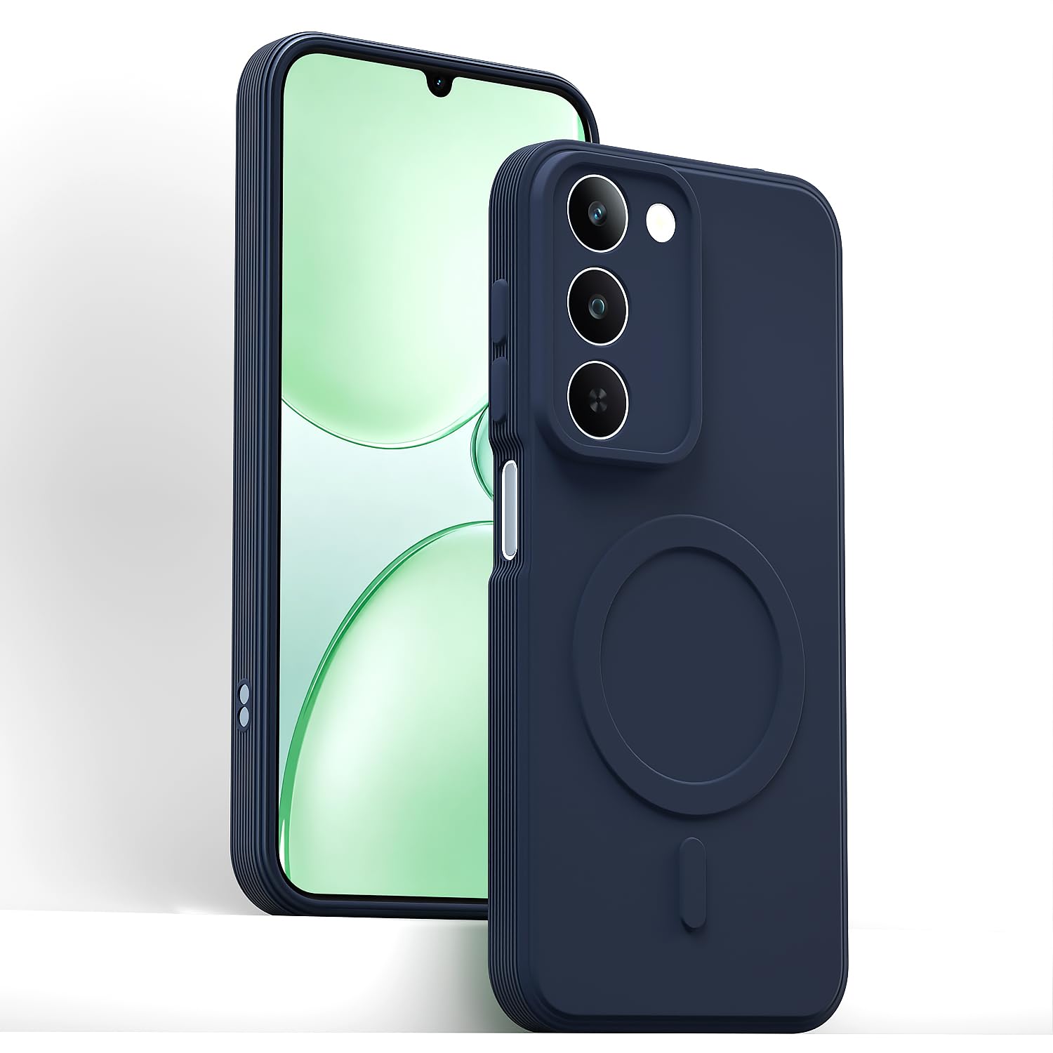Pikkme Realme P4 Lite 5G MagSafe blue mobile cover – photo 2