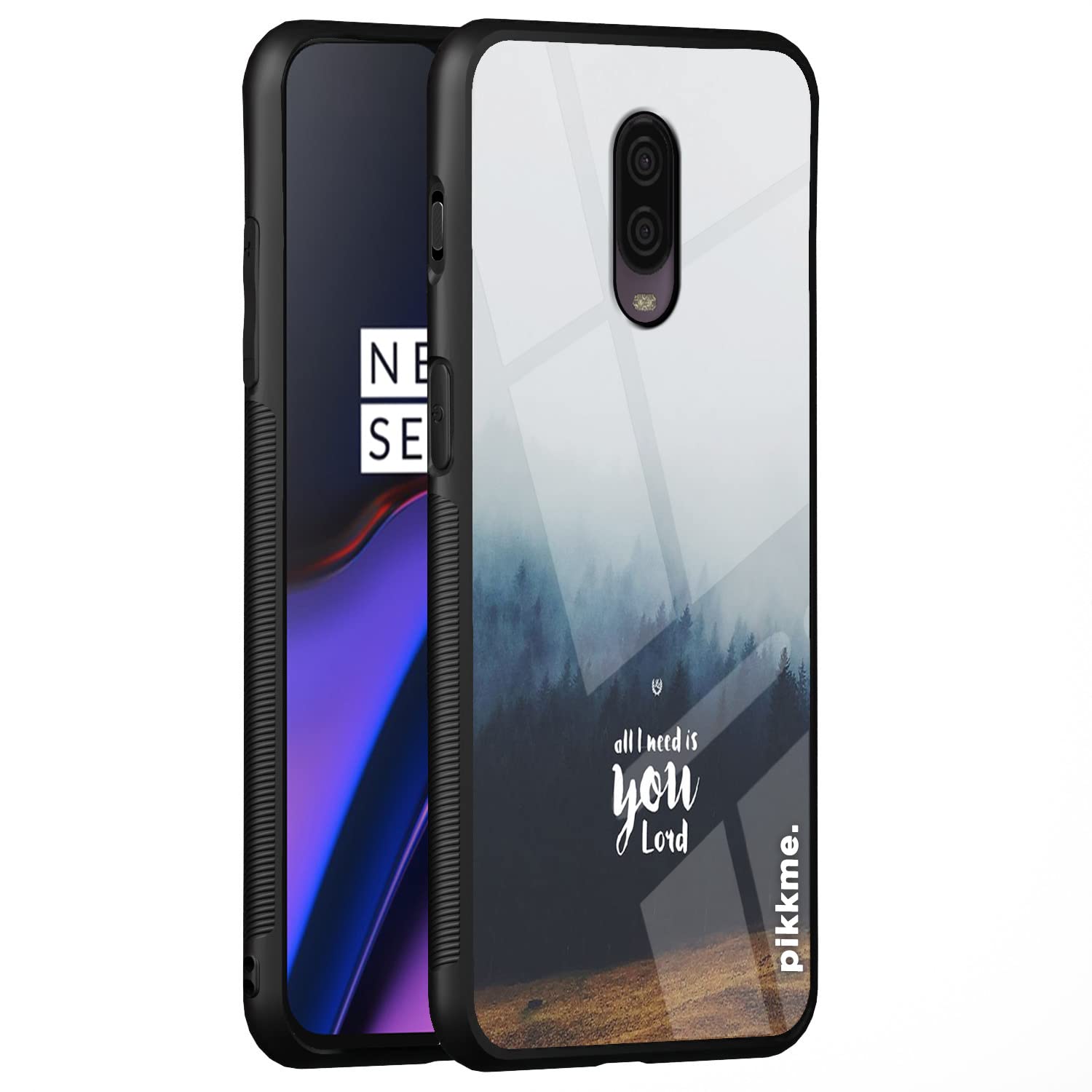 OnePlus 6T Hybrid mobile cover by Pikkme