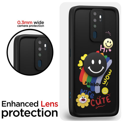 Pikkme Oppo A5 2020/A9 2020 black mobile back cover – photo 5