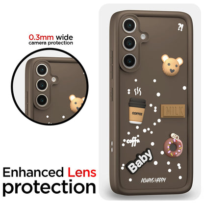 Pikkme Samsung S24 FE 5G/3D brown back cover – photo 5