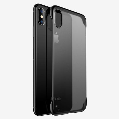 iPhone XS Max Frameless phone cover in black by Pikkme – photo 4