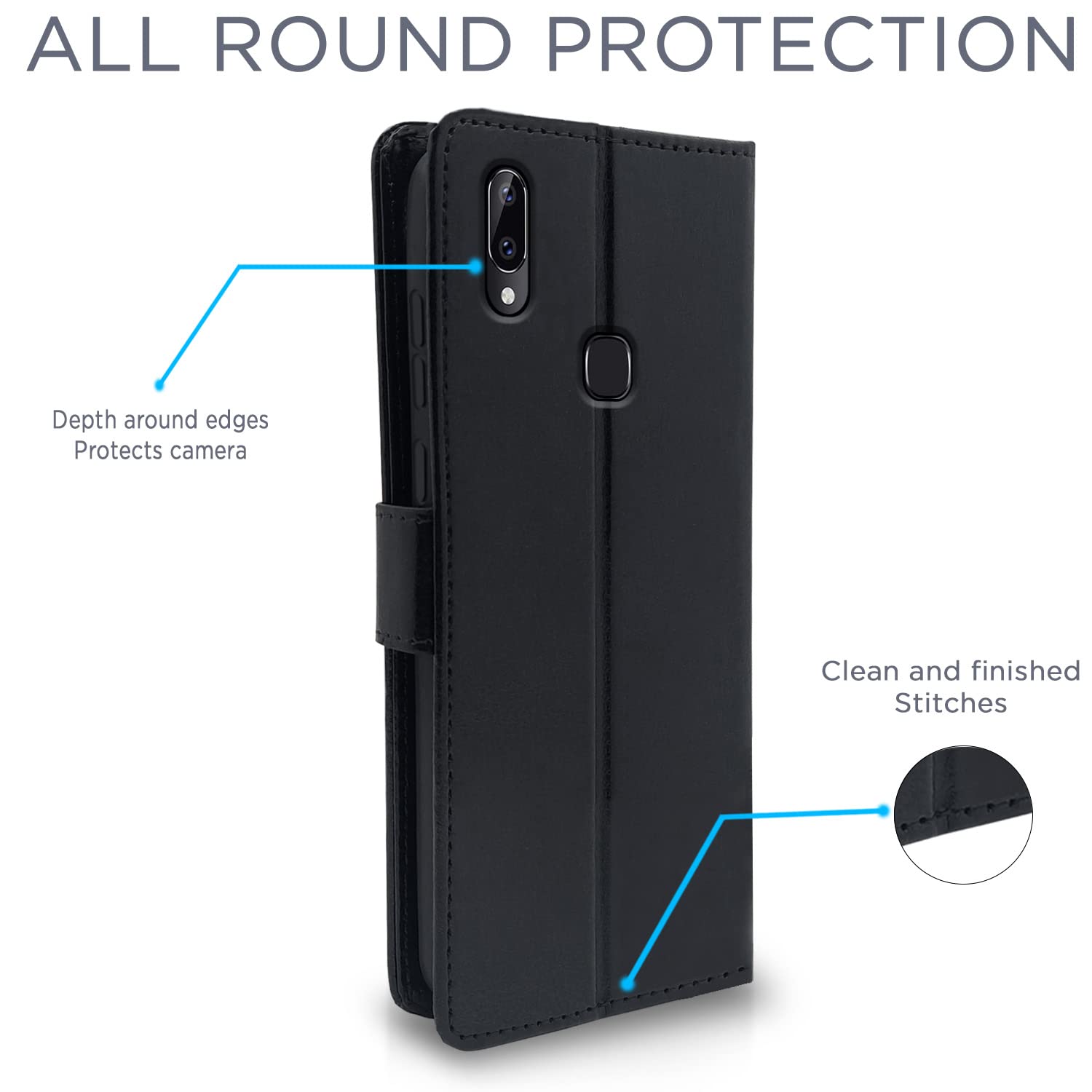 Pikkme black flip case for Vivo Y83 Pro – photo 4