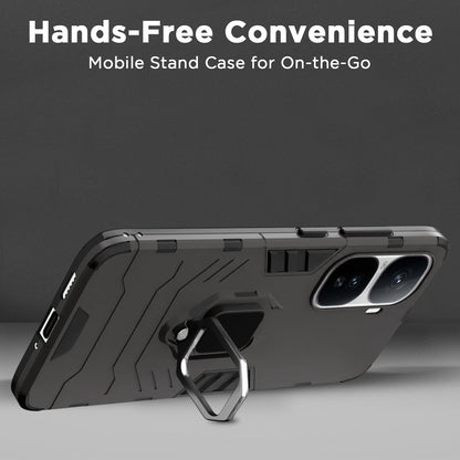 Pikkme black D5 Tough Armor mobile back cover for iQOO Neo 10 5G – photo 6
