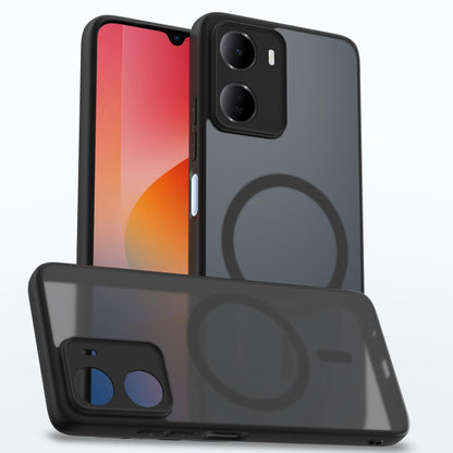 Black smoke mag-safe phone cover for Redmi 15A 5G – Pikkme