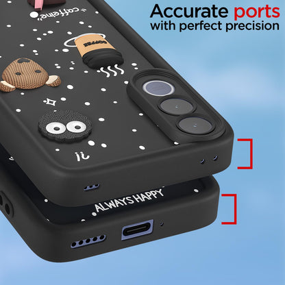 Pikkme Vivo V70 FE 5G/3D Silicone black phone cover – photo 4