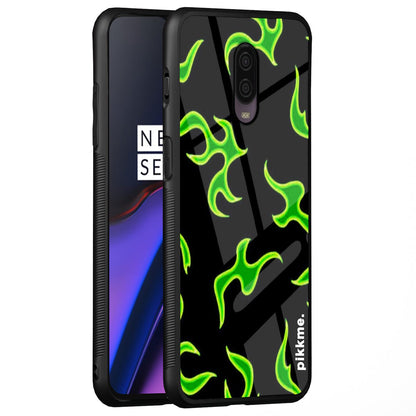 Pikkme Hybrid mobile back cover for OnePlus 6T