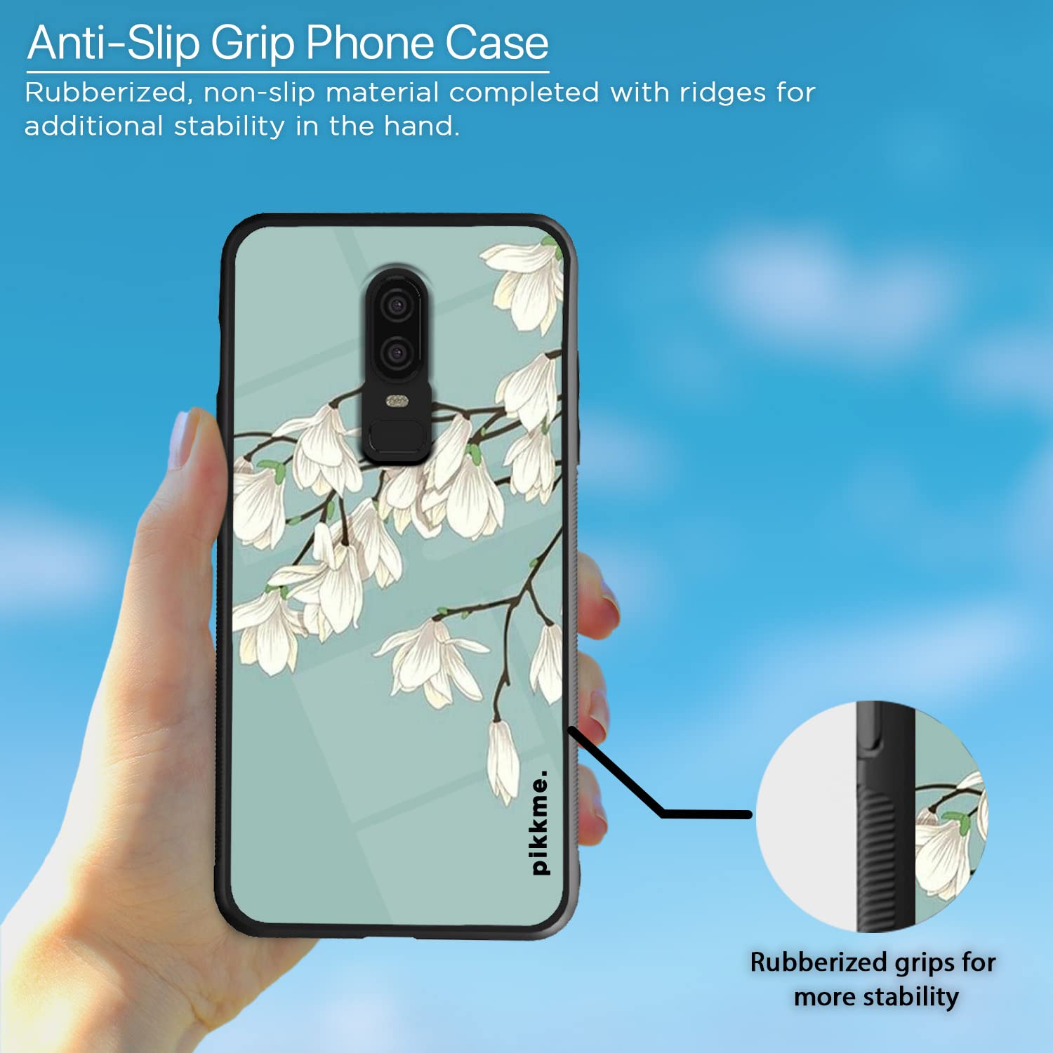 OnePlus 6 Flower mobile cover by Pikkme – photo 5