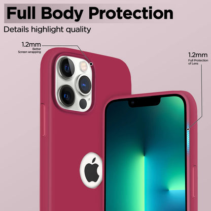Rose red mobile back cover for iPhone 13 Pro – Pikkme – photo 5