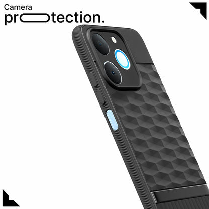 Pikkme Realme P4 Lite 4G Silicone black mobile back cover – photo 5