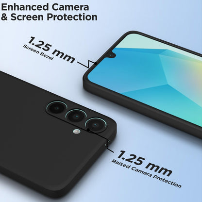 Pikkme black Matte mobile back cover for Samsung A56 5G – photo 2