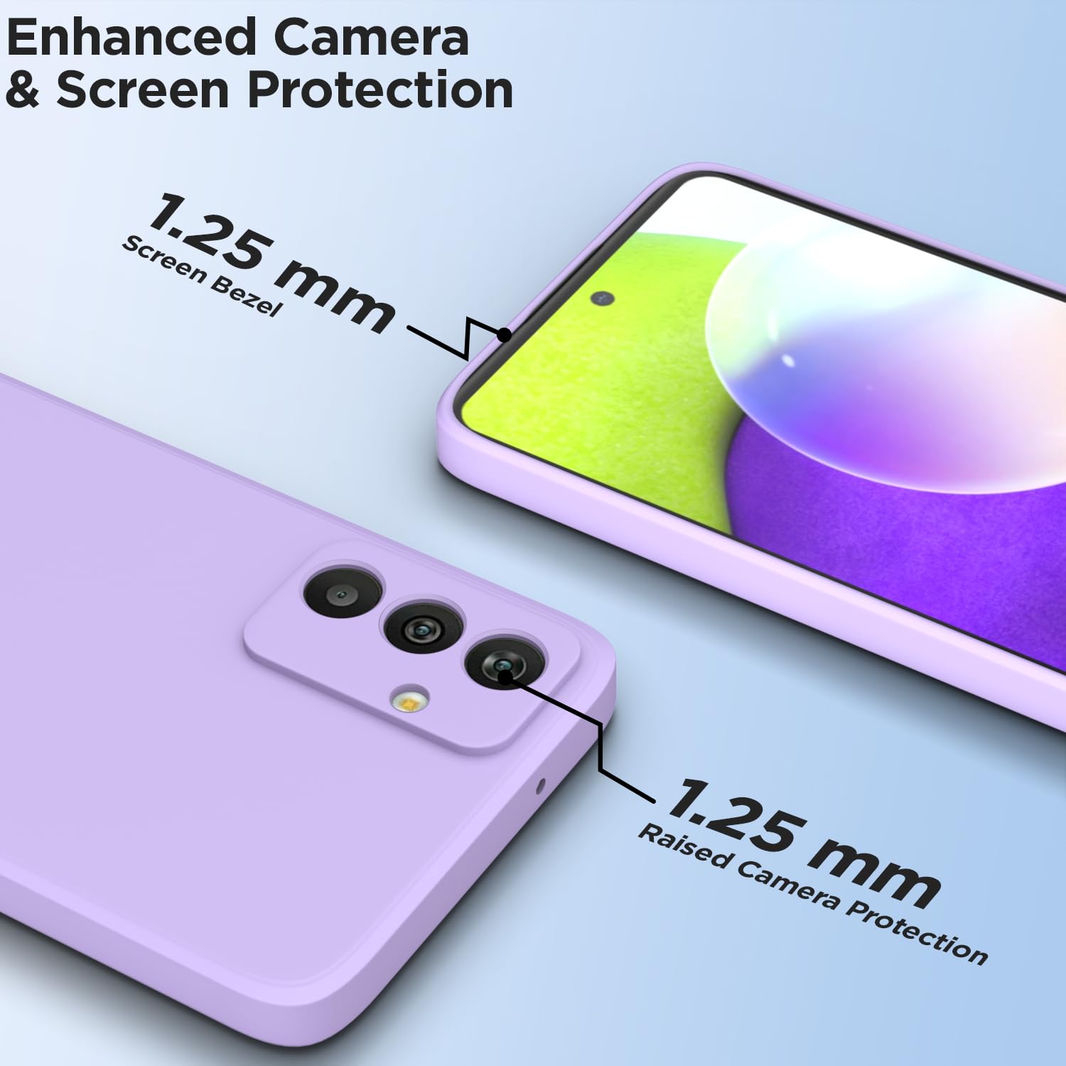 Purple Matte back cover for Samsung M13 4G – Pikkme – photo 2