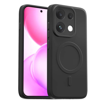 Pikkme black MagSafe back cover for Oppo Reno 16 Pro 5G