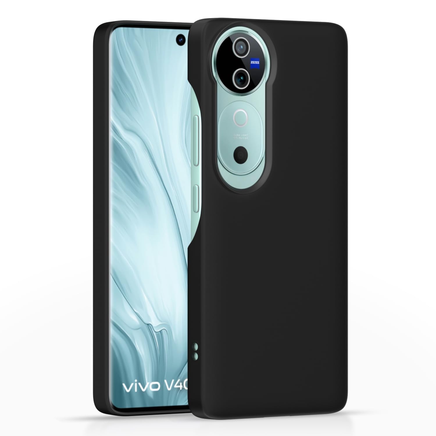   Vivo V40 5G / V40 Pro 5G / T3 Ultra 5G SideCut Back Cover - Black 